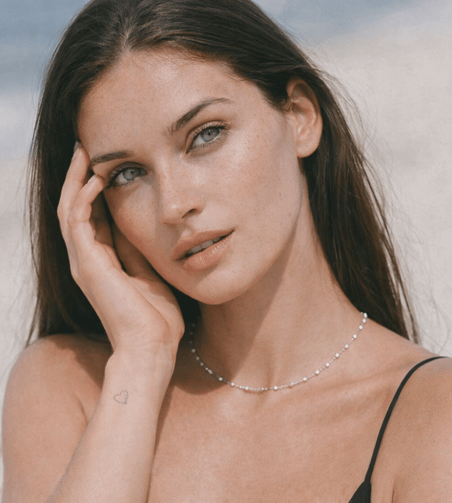 White Beaded Choker - Mireva Jewelry
