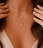 White Beaded Choker - Mireva Jewelry