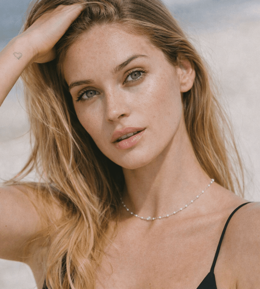 White Beaded Choker - Mireva Jewelry