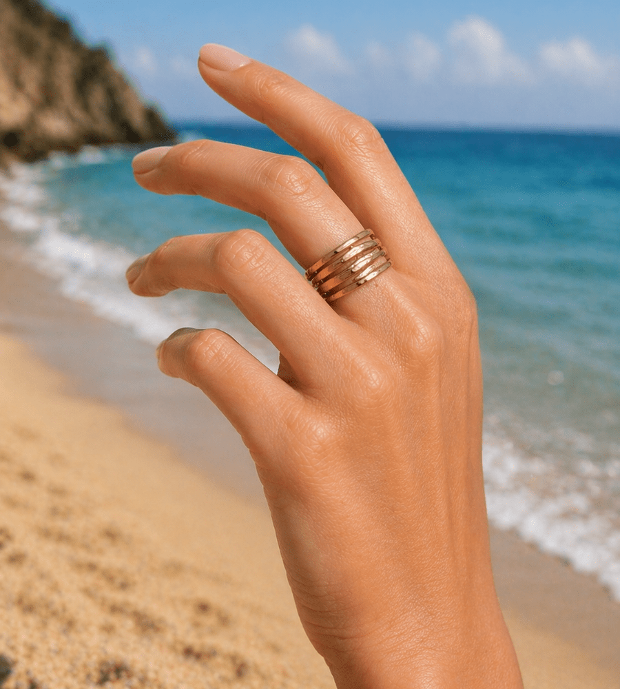 Wire Wrap Ring - Mireva Jewelry
