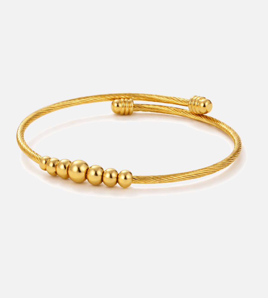 Yuri Bead Bangle - Mireva Jewelry