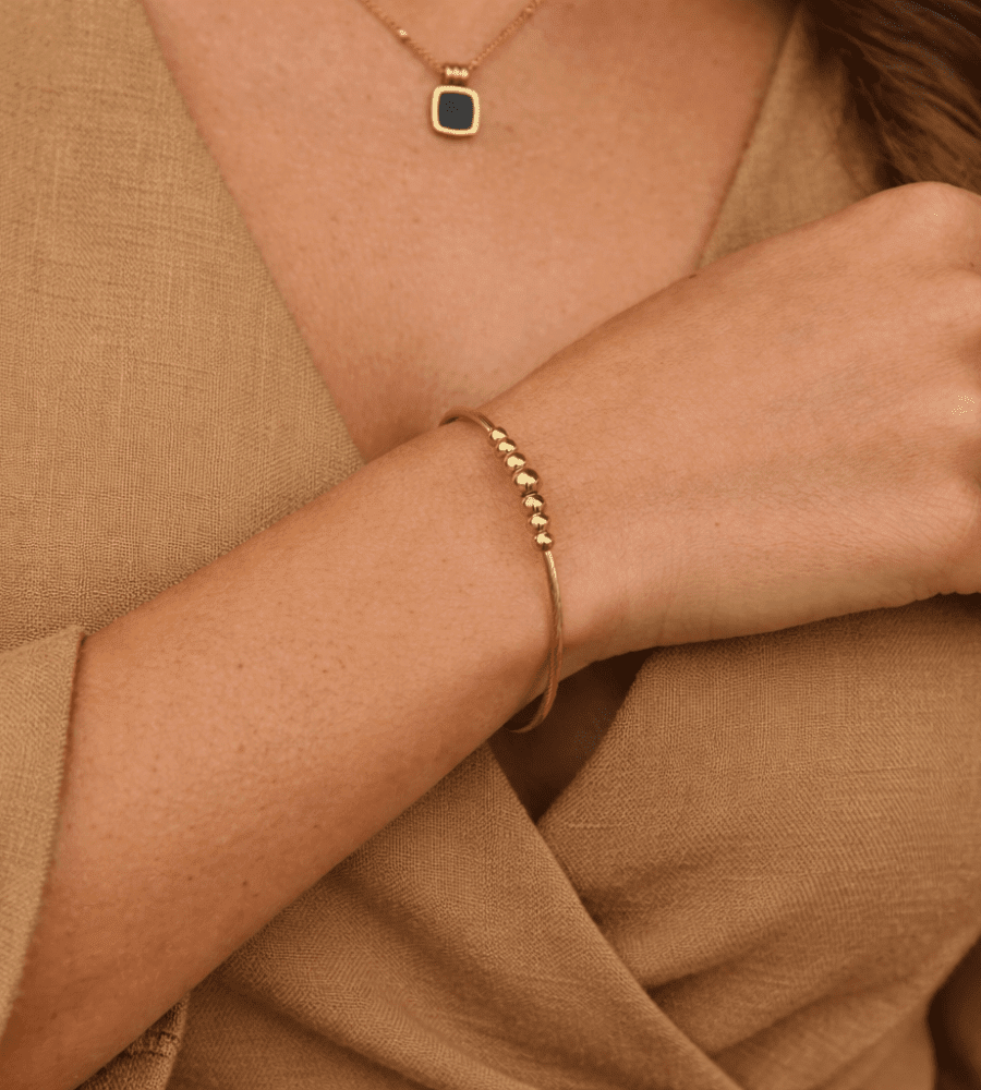 Yuri Bead Bangle - Mireva Jewelry